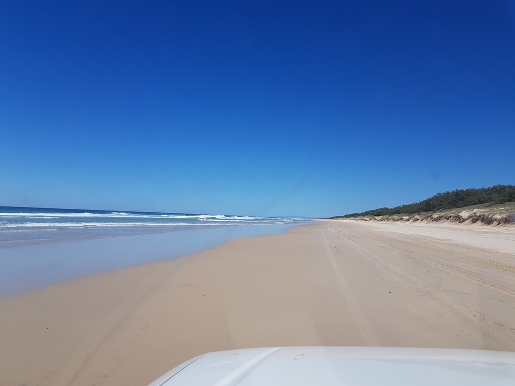 Miles of unspoilt Pacific Ocean beach to explore.