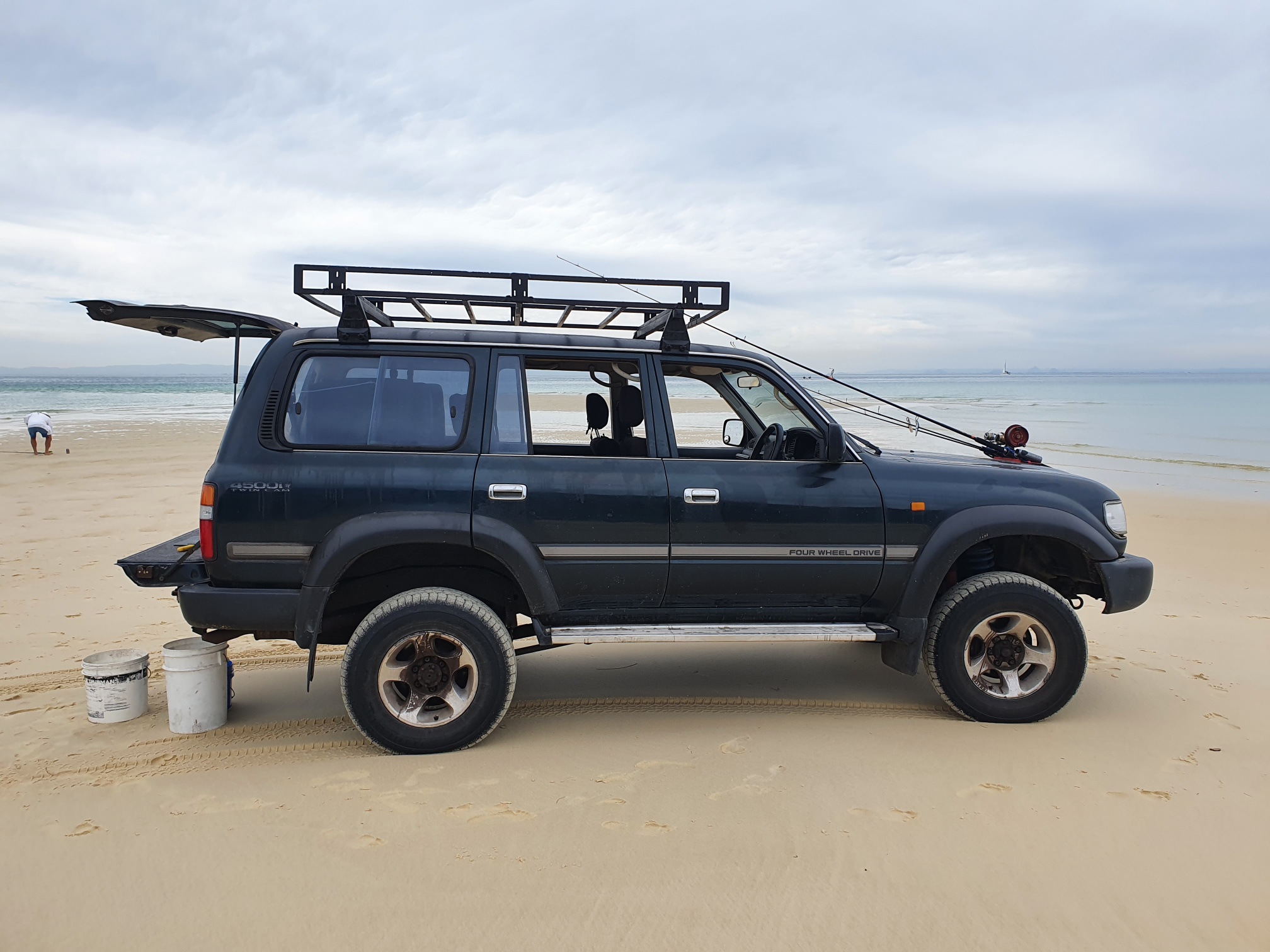 Our Land Cruisers will keep you safe and out of trouble.