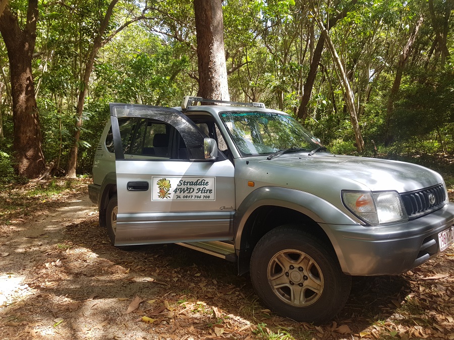 4WD fully set up for Straddie Beach conditions.